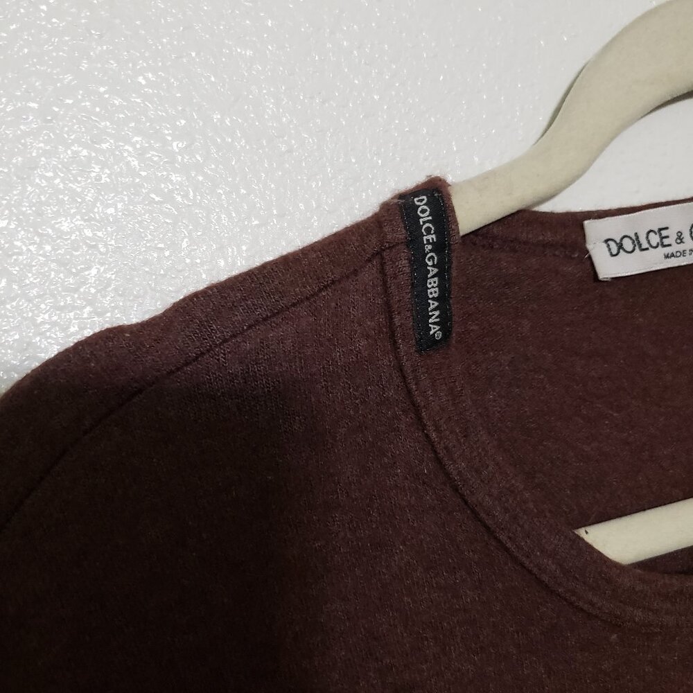 Dolce & Gabbana Angora/Wool Blend Top - Picture 3 of 9